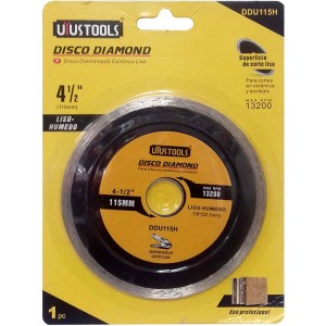 DISCO DIAMANTADO 115MM LISO-HUMEDO