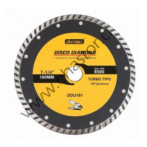 DISCO DIAMANTADO CONTINUO 180MM UYUSTOOLS