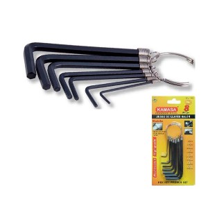 JGO. LLAVE ALLEN 8PCS (1.5-6MM) KAMASA