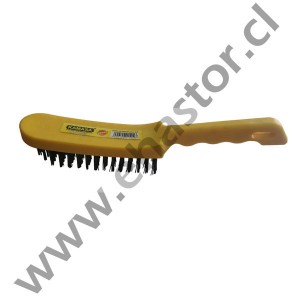 ESCOBILLA DE FIERRO MANGO PLASTICO 5X15