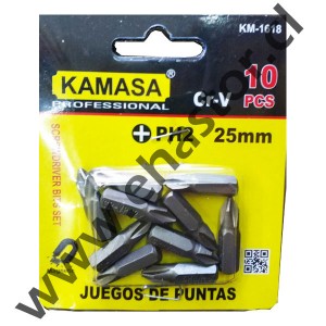 JGO. DE PUNTA PH.2X25MM 10PCS