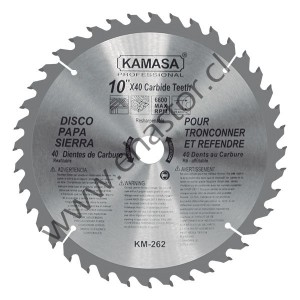 DISCO SIERRA KAMASA 10 X 40T