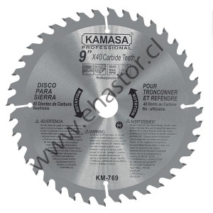 DISCO SIERRA 9X40T KAMASA