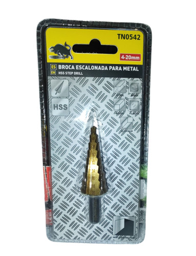 BROCA ESCALONADA 4MM-20MM