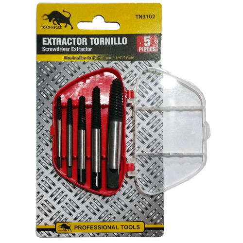 EXTRACTOR DE TORNILLO 5PCS